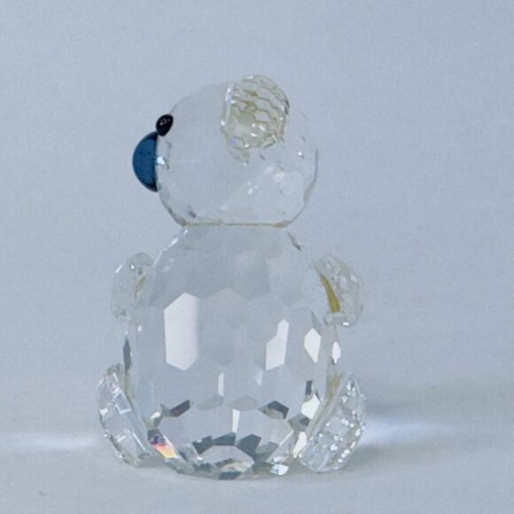 Swarovski Silver Crystal Koala Bear figurine 014366, Face Left Original Box VTG - Picture 5 of 9